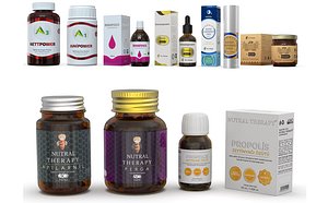 12 version industrial Medicine universaL Bottles