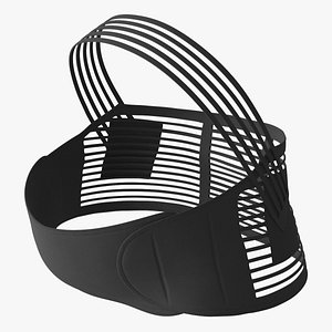 Anatomical Pregnancy Waist Brace Stretch Fabric Black