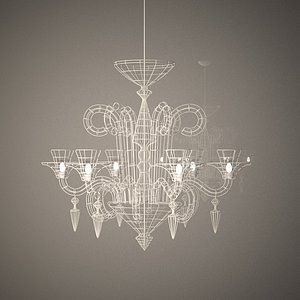 3d max wire chandelier atelier abigail