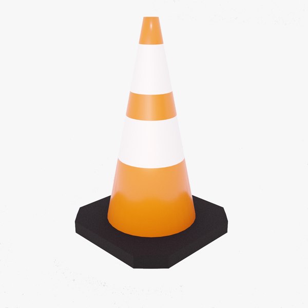 3D Traffic Cone model - TurboSquid 1919082