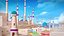 Desert city 1 3D model