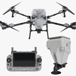 DJI Agras T70S With Remote RC Plus 2 and Spread System