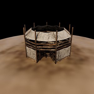 3D Battle Arena 3D model model