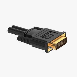 DVI-D Dual Link DMS-59 Male
