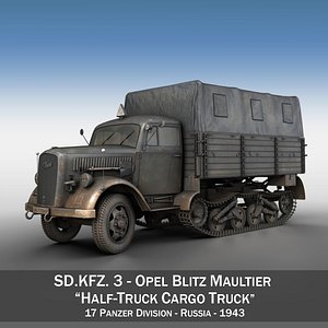 sd - opel blitz 3D model