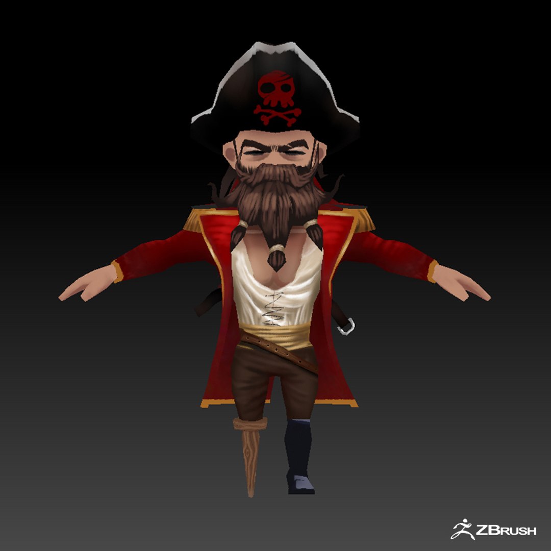 Pirate Games 3D Model - TurboSquid 1285123