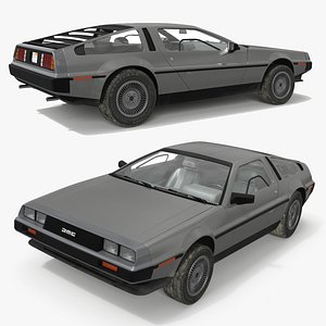 DeLorean DMC-12 Sports Coupe 3D model