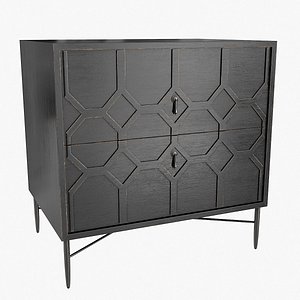 Sandhurst 2 Drawer Nightstand