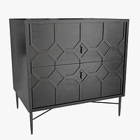 Sandhurst 2 Drawer Nightstand