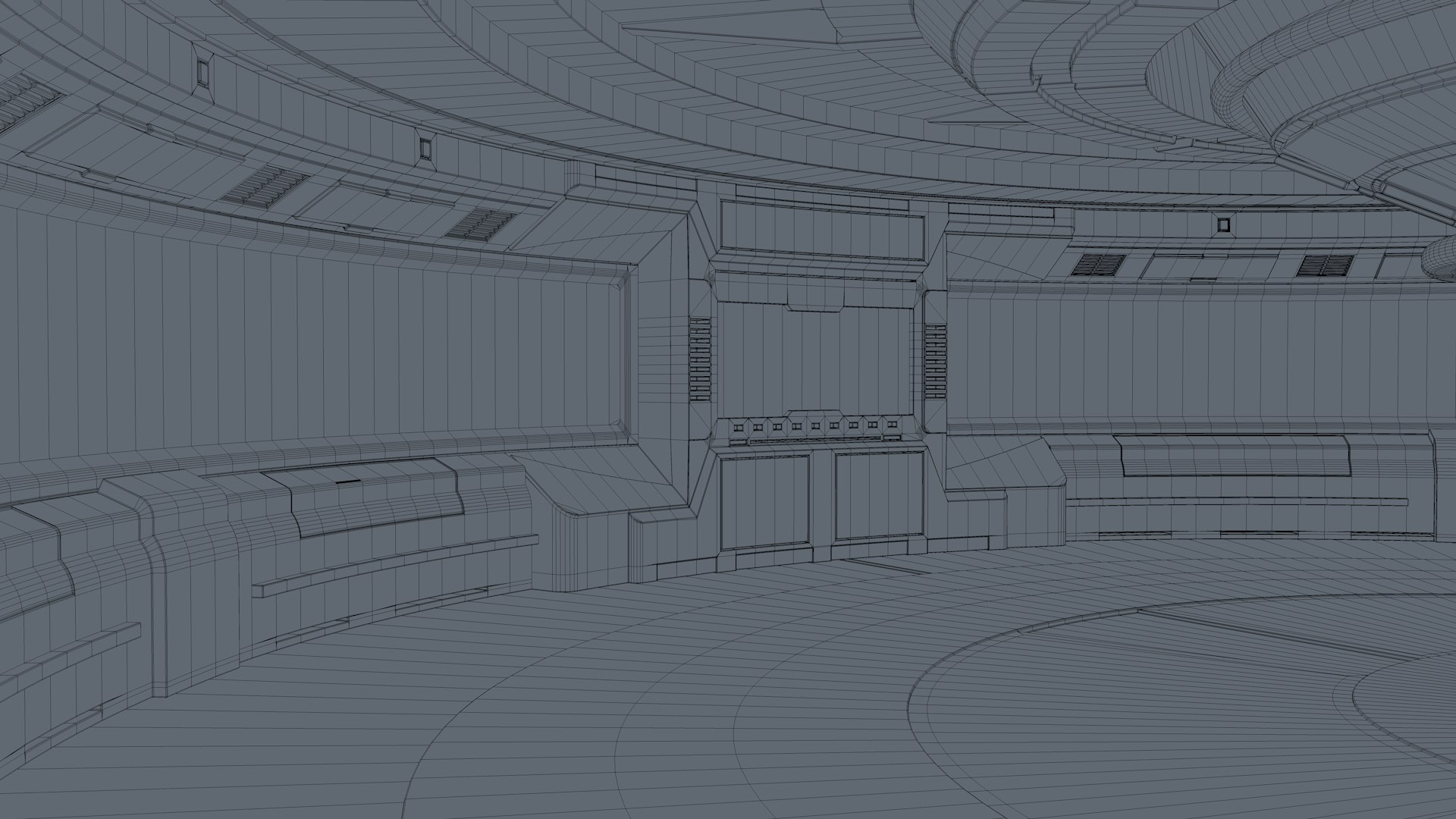3D Sci Fi Interior Model - TurboSquid 2137190