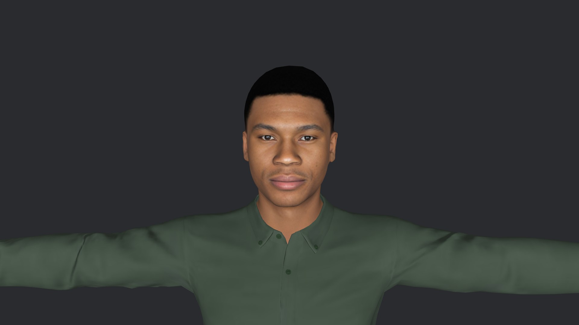 Giannis Antetokounmpo Hyper Realistic Full Body Fully Rigged 3D ...