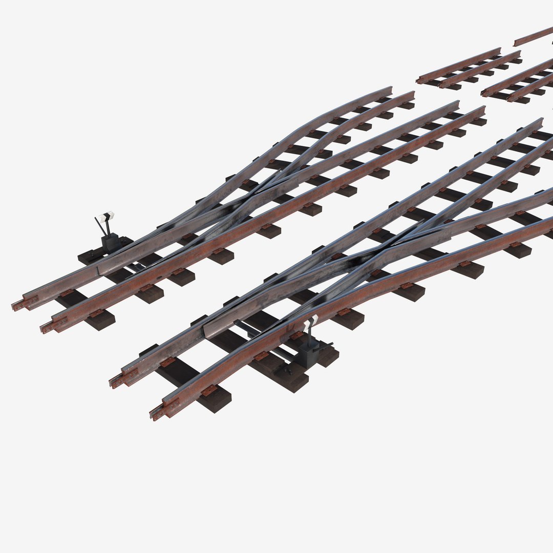 a set of railway tracks and rails 3D model https://p.turbosquid.com/ts-thumb/RH/gxz35i/E7/preview30/jpg/1759523203/1920x1080/fit_q87/741c607aa1d810c5bf41bf229a338008efd55ae2/preview30.jpg