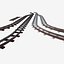 a set of railway tracks and rails