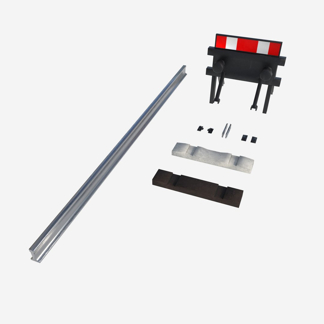 a set of railway tracks and rails 3D model https://p.turbosquid.com/ts-thumb/RH/gxz35i/UC/preview12/jpg/1759523186/1920x1080/fit_q87/09baded540e5b38f1343f84f95dab7a4b283f990/preview12.jpg
