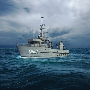 sweeper hdms hirsholm 3d model