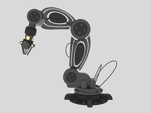 robotic arm 3D model