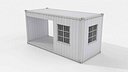 Temporary Security Booth