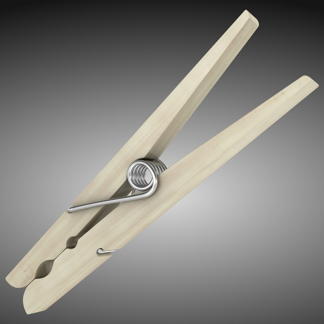 3d Clothespin Cloth Pin