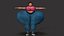 Overweight Fat Big Cartoony female