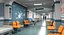 Modèle 3D Hospital Hallway 3 Modular