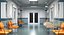 Modèle 3D Hospital Hallway 3 Modular