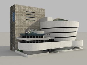 Solomon R. Guggenheim Museum Low Poly