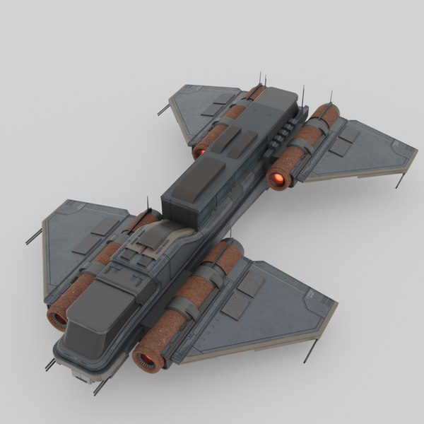 modelo 3d NAVE ESPACIAL COHETE - TurboSquid 2119936