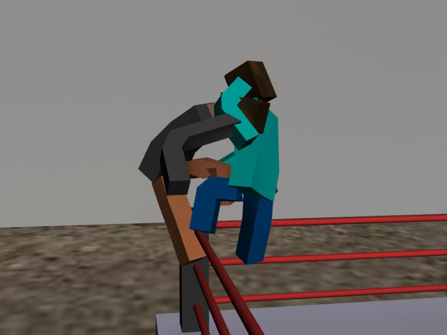 wwe stunt animation max