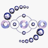 Crop Circle 3D - Stony Littleton - Somerset