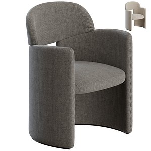 Blanca Dining Chair by Lema 3D model
