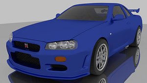 Nissan Skyline GTR R-34 (2)
