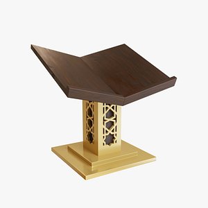 3D model Arabesque Book Reading Stand