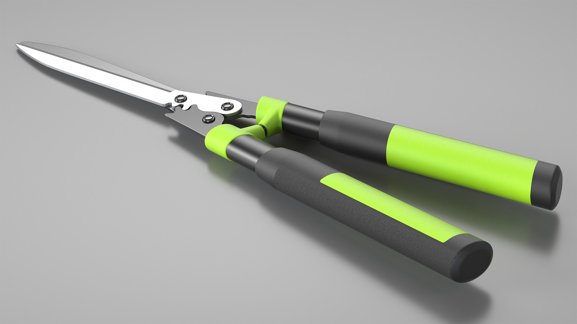 Garden Hedge Shears 3D model preview