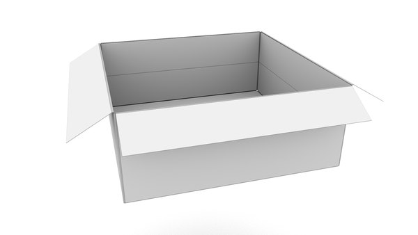 Cardboard box 21 3D model - TurboSquid 1748634