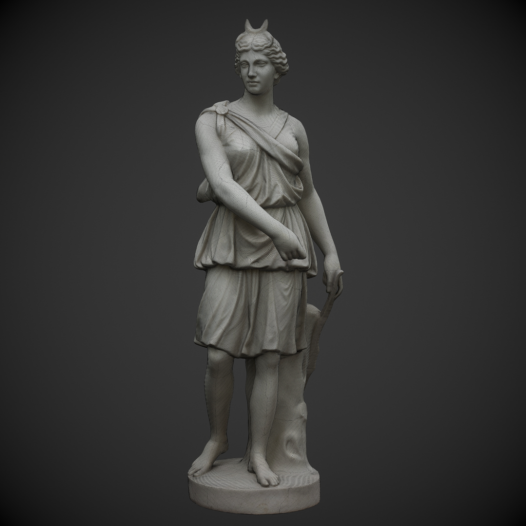 Sculpture of Artemis 3D model - TurboSquid 1781540