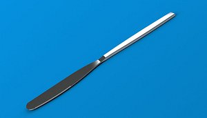 3D knife metal