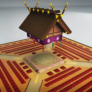 sumo arena 3d model