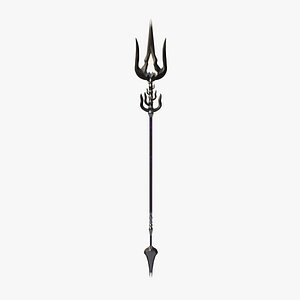 3D Dark Trident model
