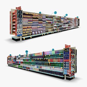 Retail Aisle 02 - Shampoo & Beauty