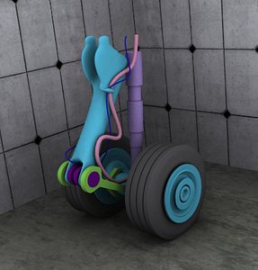 Plane Landing Gear (rear)