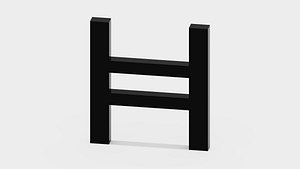 Hedera Coin 3D model