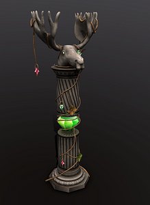 column elk 3D model