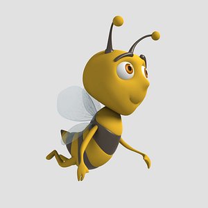 Bee cartoon character