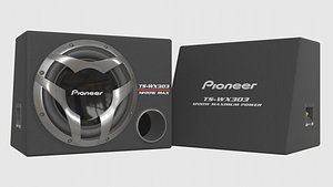 Car Subwoofer 2010s 3D Model