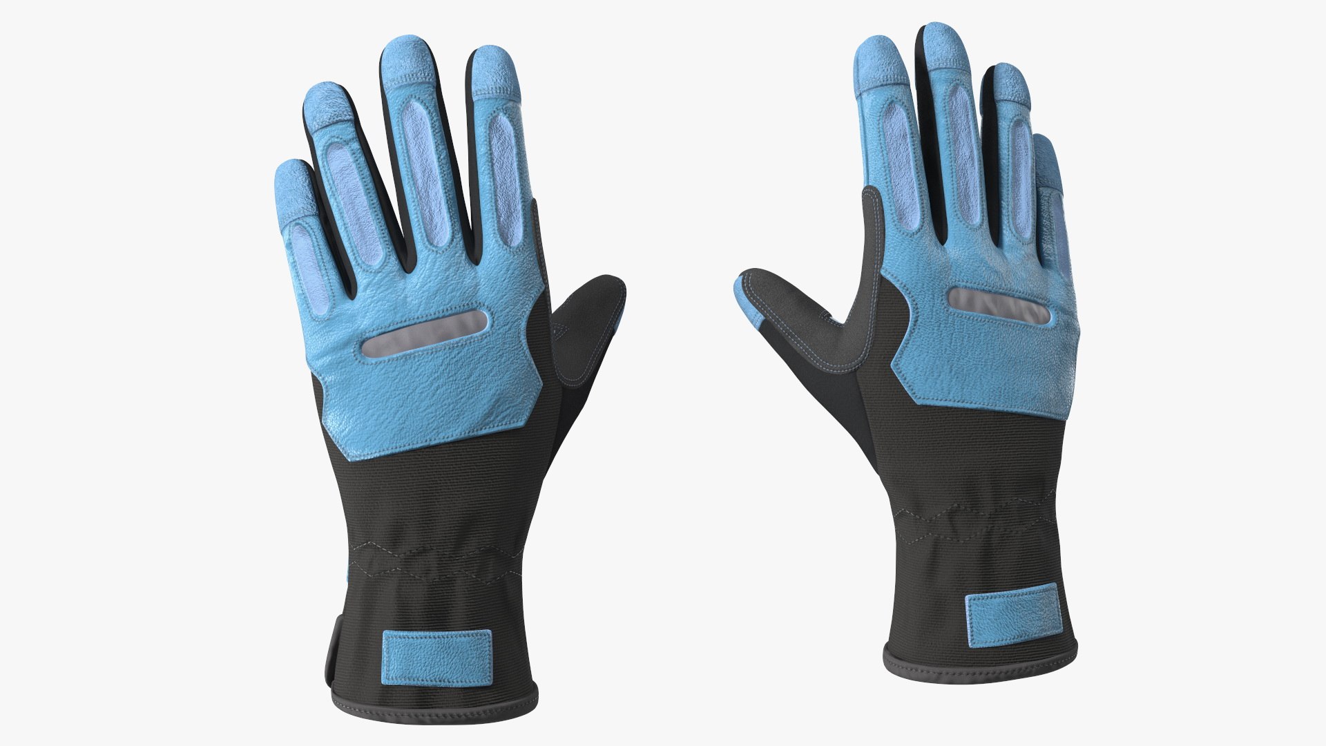 Heavy Duty Safety Gloves Rigged for Modo 3D model preview