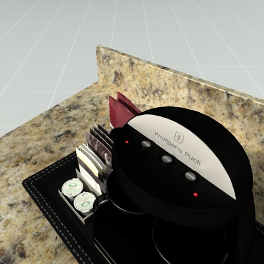 3d Hotel Coffee Maker