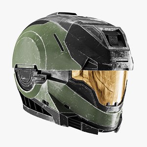 3D Halo Master Chief Helmet