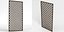 Wooden mesh panel module 2 3D model