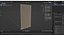 Wooden mesh panel module 2 3D model