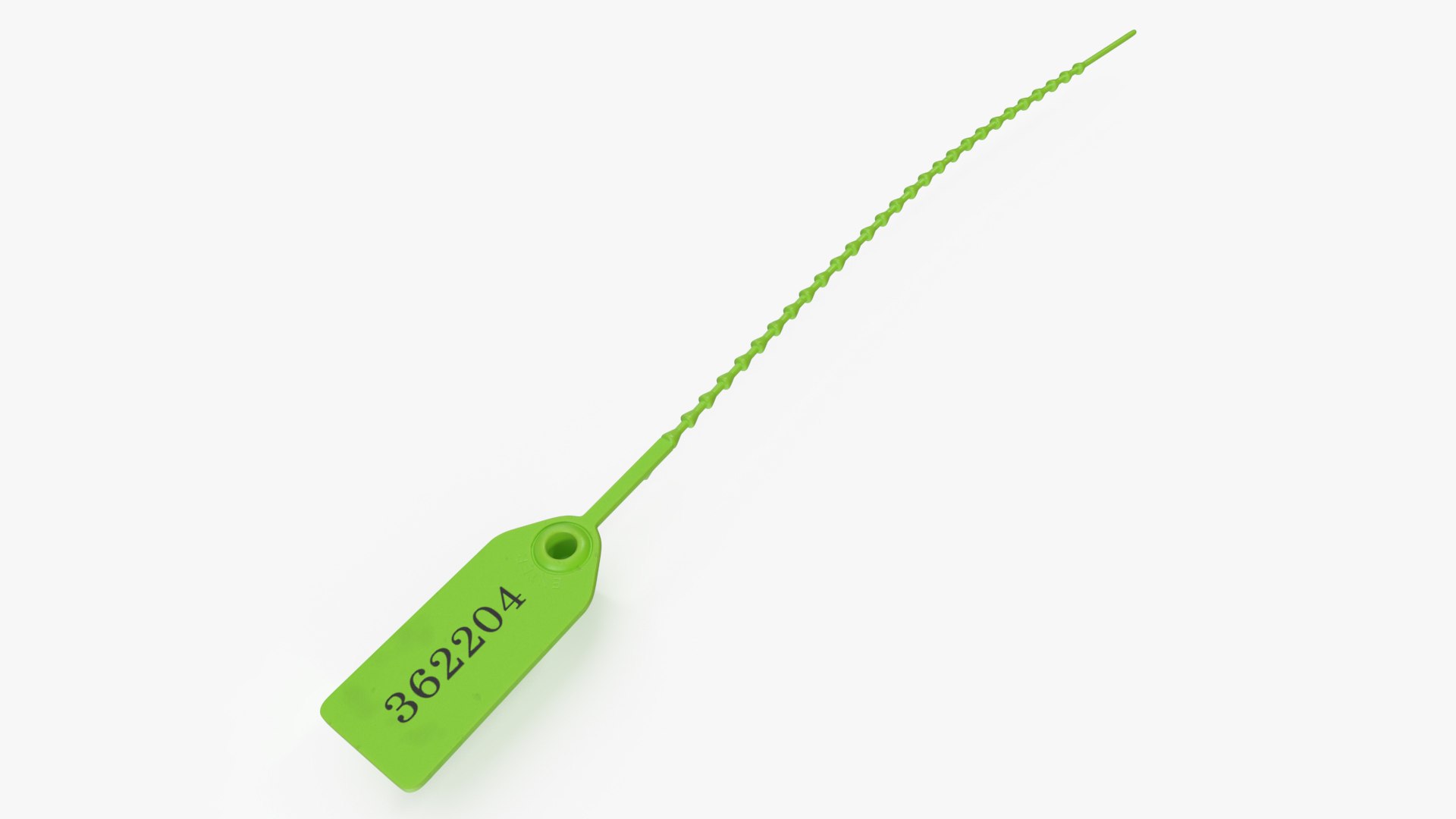 Plastic Tamper Seal 3D model preview